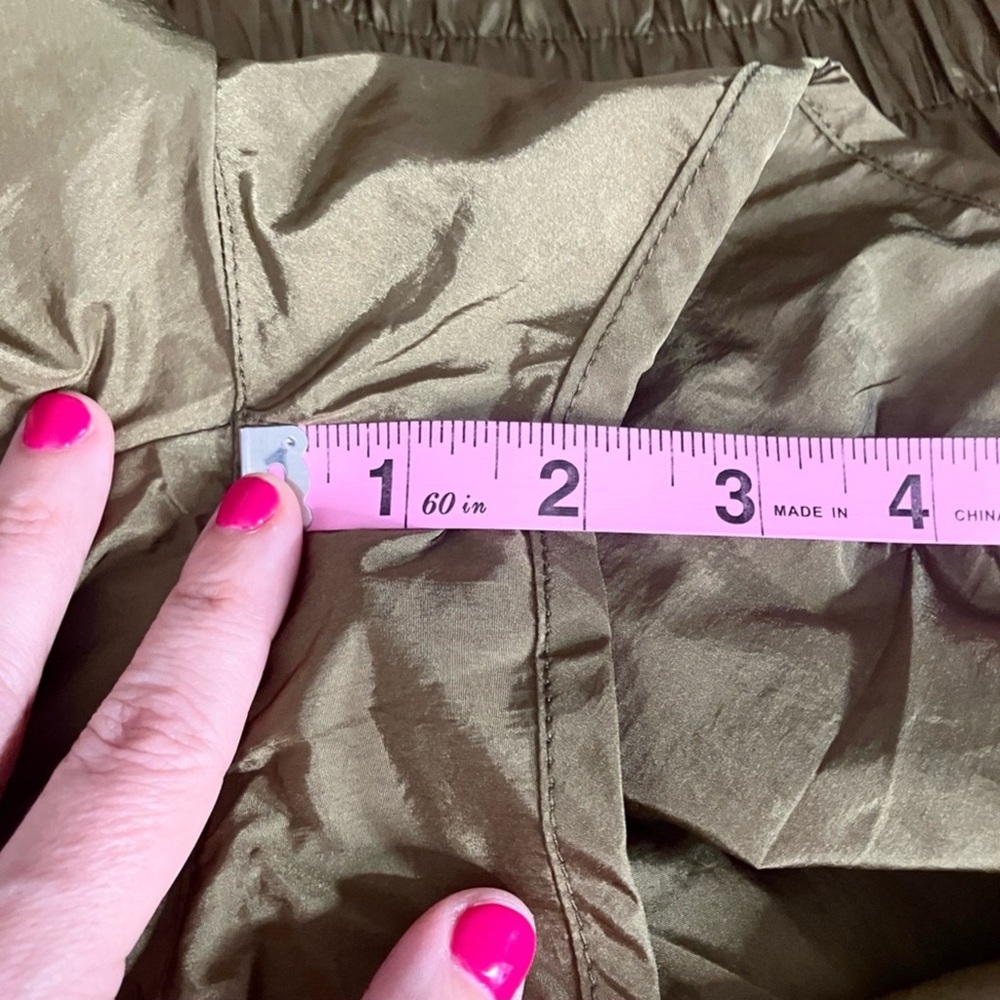 Free People NWT Medium The Way Home Shorts  army free People movement - Picture 15 of 16